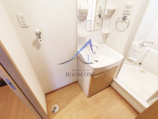 洗面設備　洗面台です。
