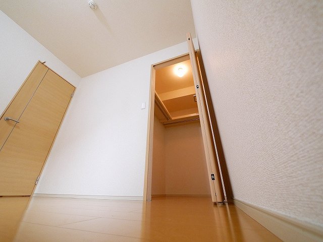 収納　十分な収納スペースがあります