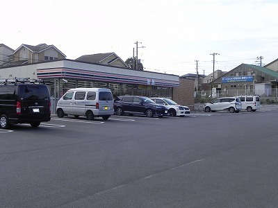 コンビニ　セブン・イレブン柏手賀の杜店（コンビニ）まで350m