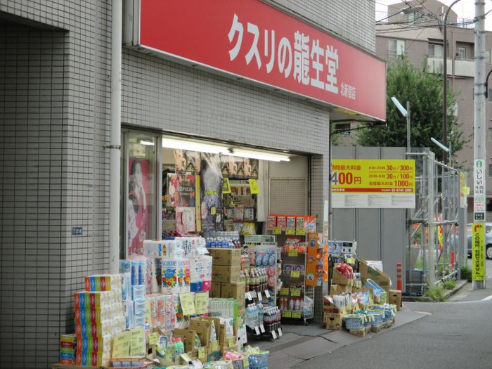 ドラックストア　クスリの龍生堂薬局北新宿店（ドラッグストア）まで246m