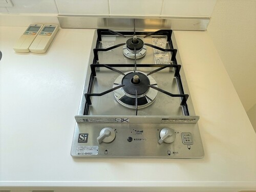 その他設備　２口コンロ(1)　※2022年8月撮影の写真