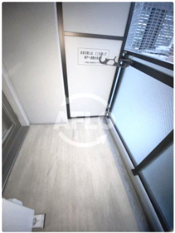 バルコニー　エスリード難波ステーションゲートノーステラス　バルコニー