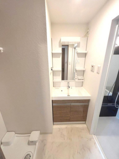 洗面設備　※別部屋の写真です