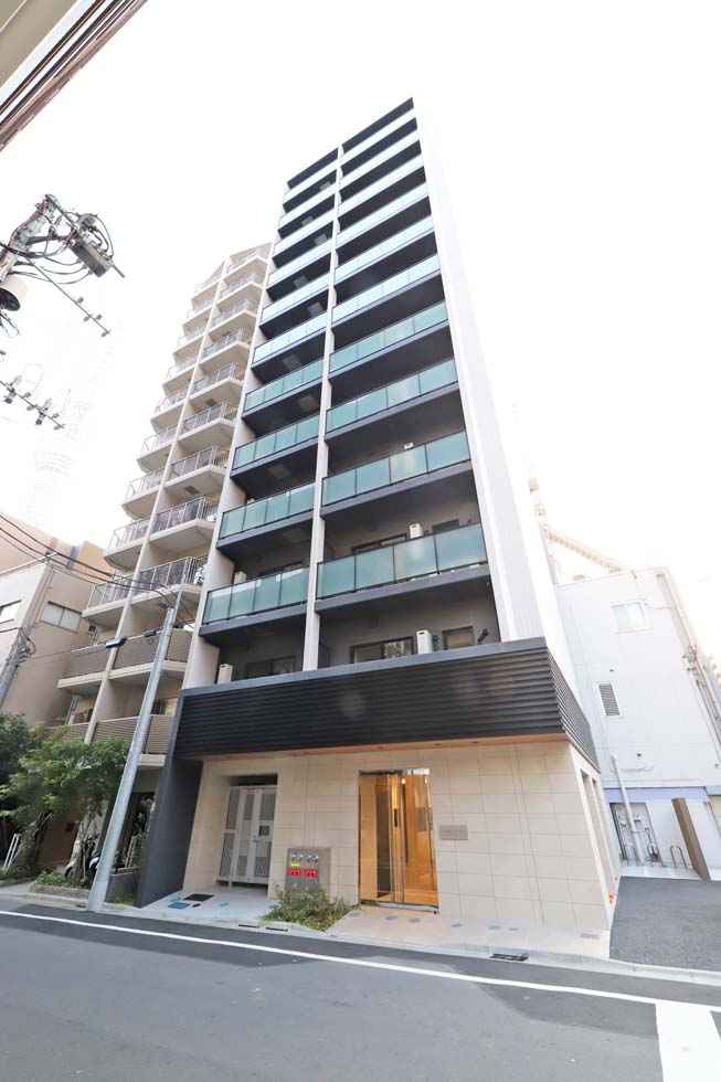 建物外観　落ち着いた雰囲気の外観です