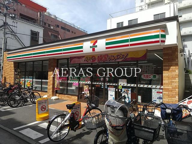 コンビニ　セブン-イレブン 葛飾新小岩１丁目西店（コンビニ）まで108m