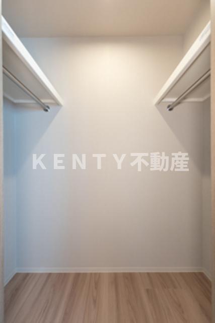 収納　大きなスペースがあり、収納には困りません