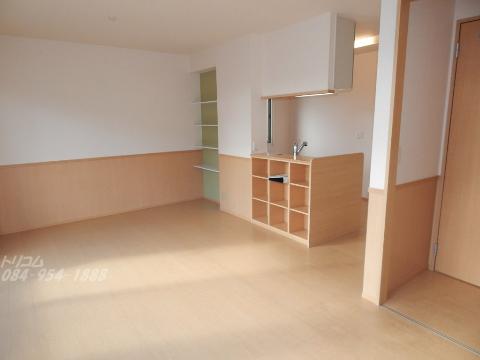 居室・リビング　対面キッチン仕様のLDK（イメージ）