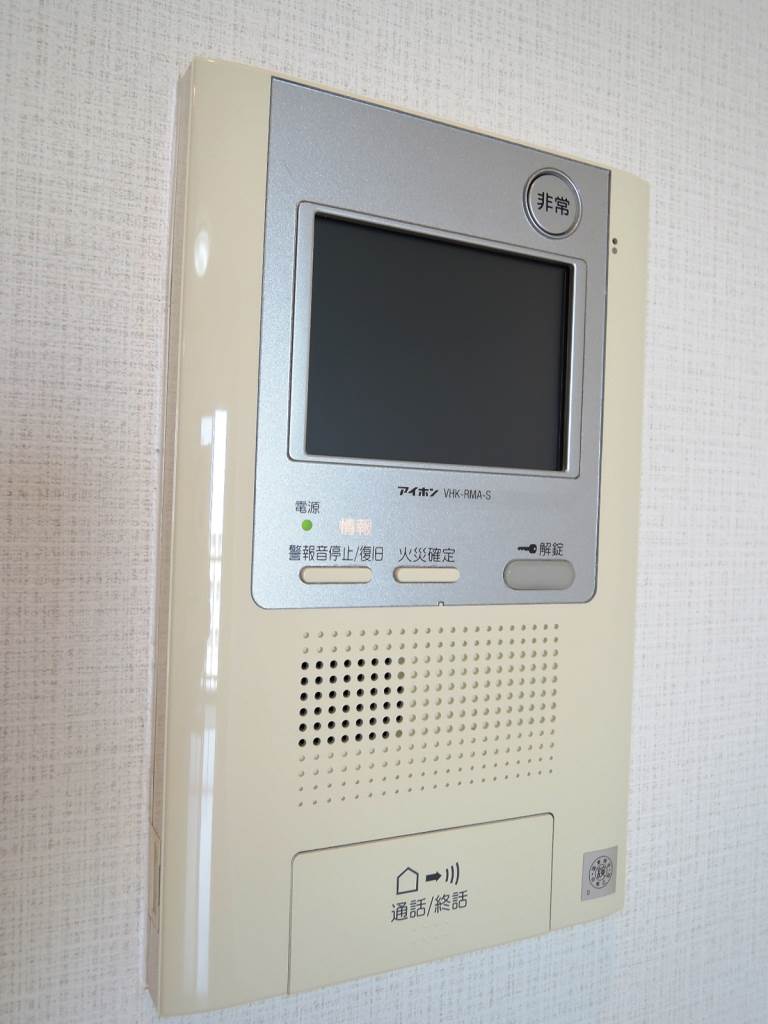 セキュリティ　ＴＶモニター付きインターホン