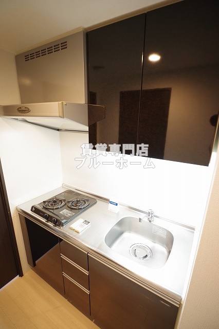 キッチン　2口コンロのシステムキッチン！