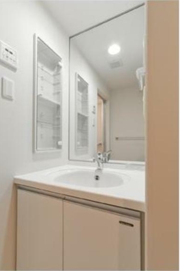 洗面設備　洗面所です