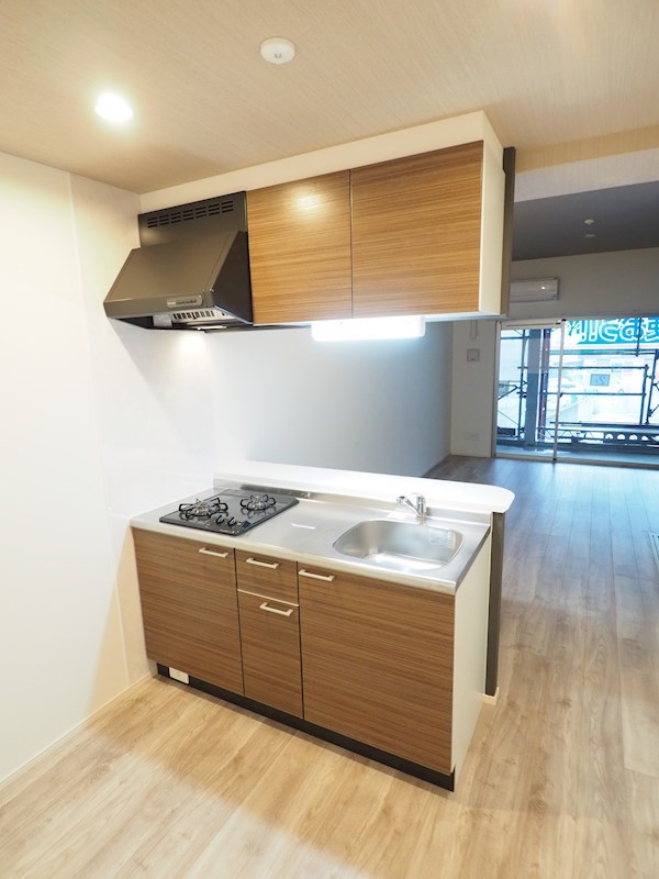 キッチン　お洒落なシステムキッチン