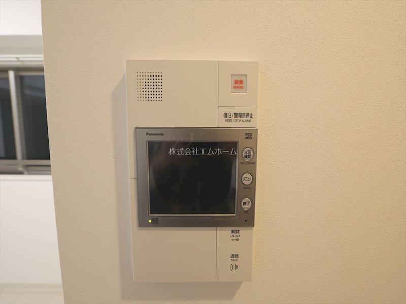 セキュリティ　TVモニター付インターホン