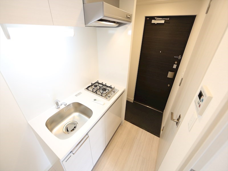 キッチン　システムキッチン（ガス2口コンロ付）