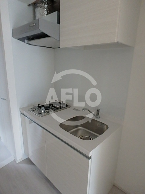 キッチン　スワンズシティ南堀江ブルーム　2口ガスシステムキッチン