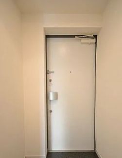 玄関　収納もある玄関です