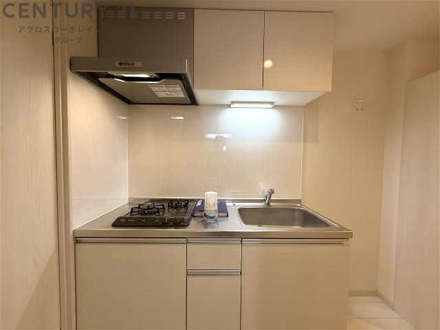 キッチン　2口ガスコンロ付きのシステムキッチン☆