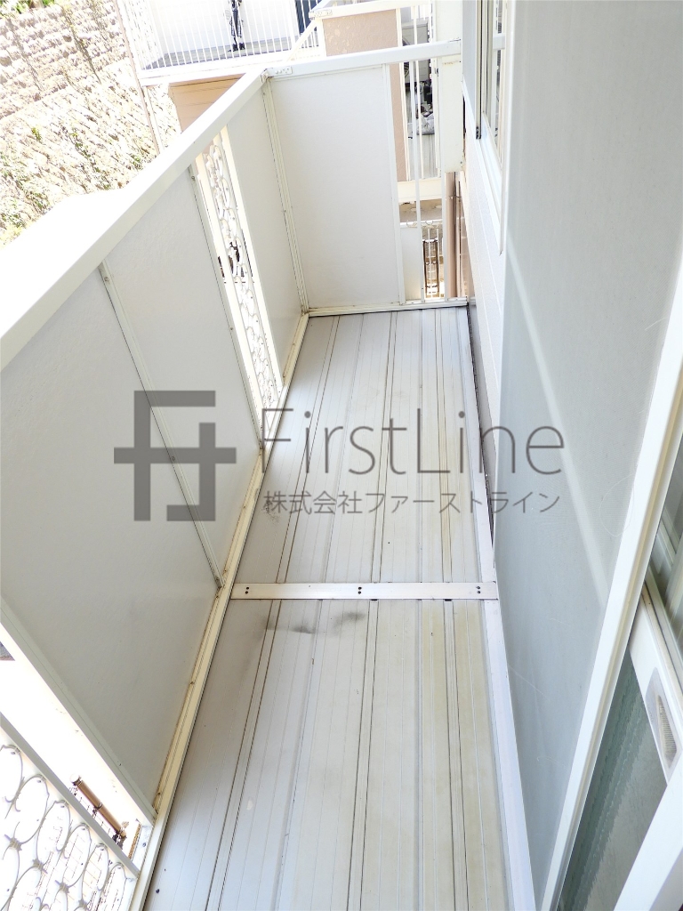 バルコニー　別号室の写真です