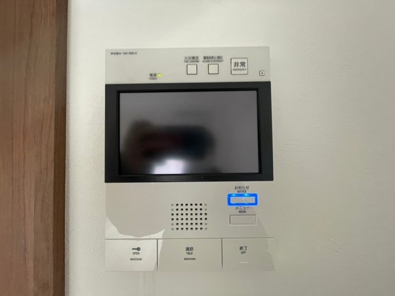 セキュリティ　※別部屋の写真です