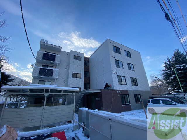 建物外観　札幌市南区澄川２条「エフュート澄川」