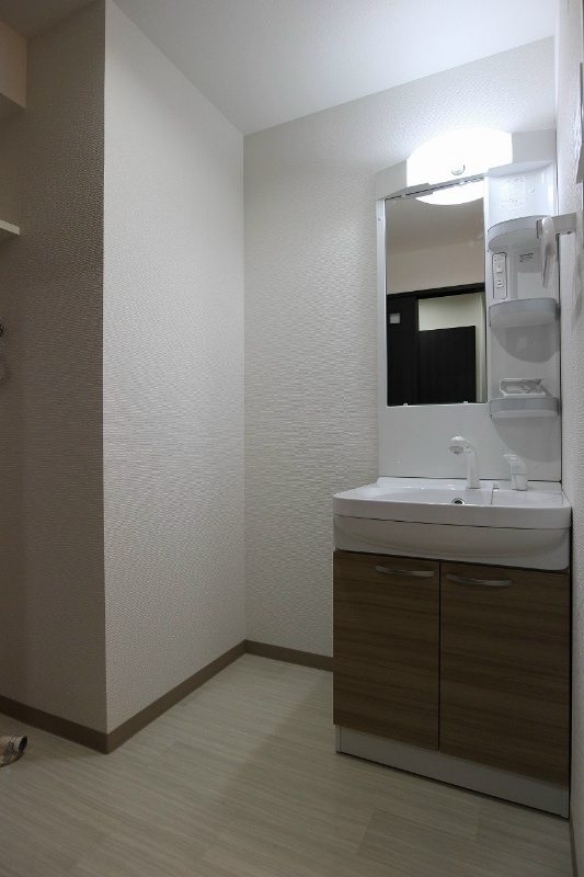 洗面設備　シャンプードレッサー付きです。