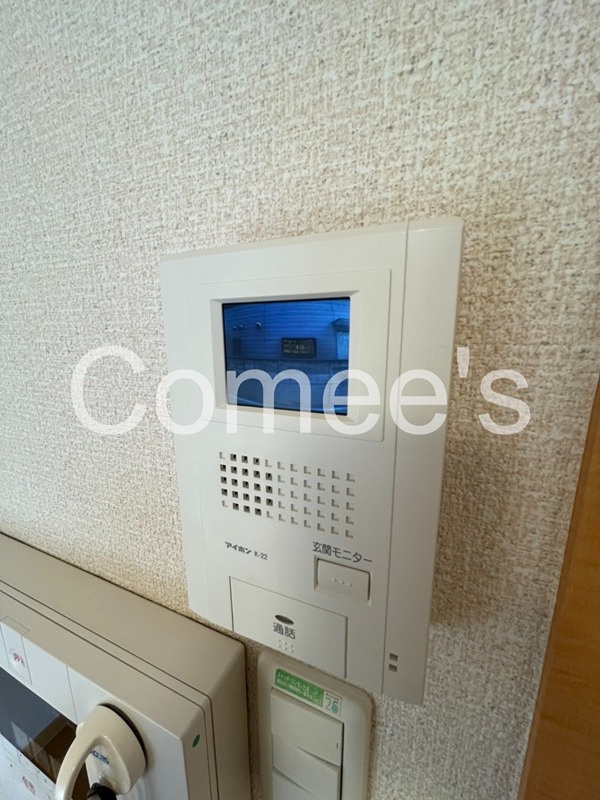 セキュリティ　モニター付きインターホン