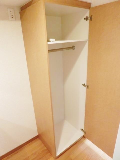 収納　クローゼットです