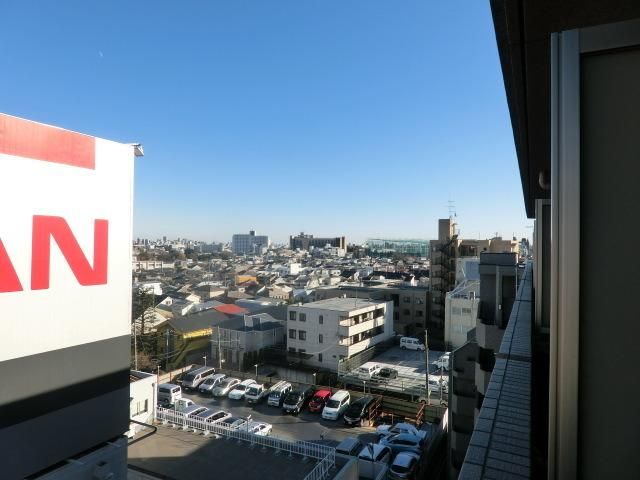 眺望　バルコニーから見た景色です