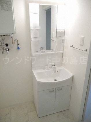 洗面設備　詳細は、ウィンドワード中の島店までご相談下さい。