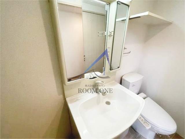 洗面設備　洗面台です。