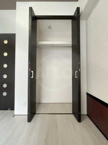 収納　フォーリアライズ難波フィデル　クローゼット