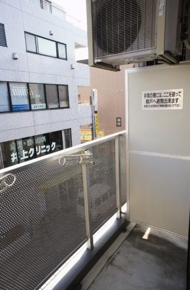 バルコニー　通風良好です。