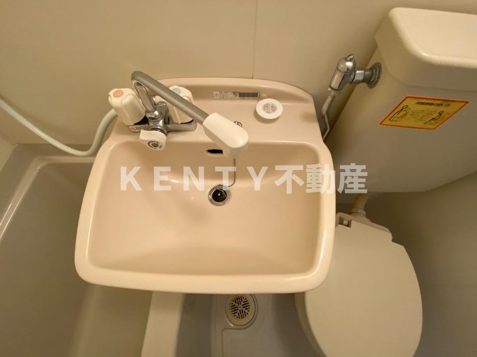 洗面設備　使いやすい洗面所です