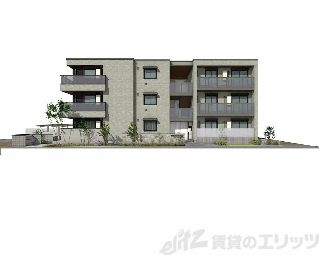 建物外観　外観パース