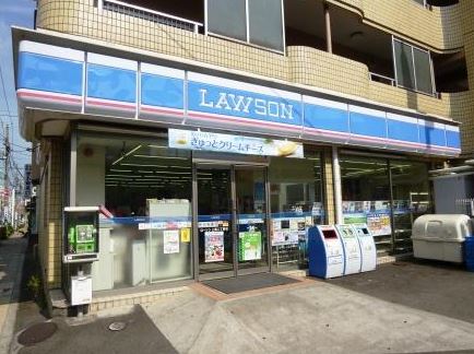 コンビニ　ローソン 上馬二丁目店（コンビニ）まで120m