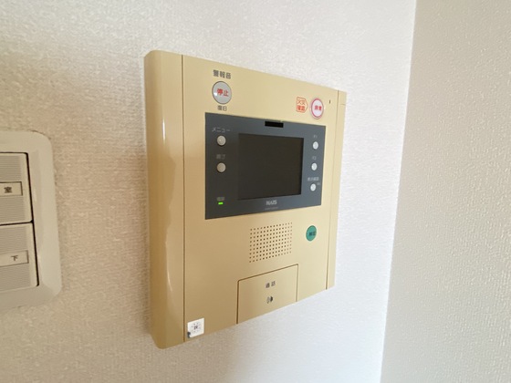 セキュリティ　※別部屋の写真です