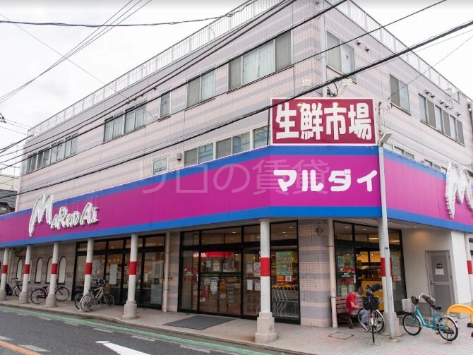 スーパー　フーズマーケットさえき小向店（スーパー）まで398m