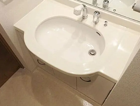 洗面設備　別部屋の画像を使用しております。