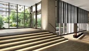 ロビー　落ち着いたロビーです