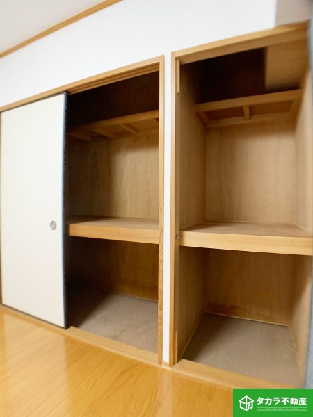 収納　画像は２０３号室