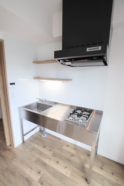 キッチン　※他号室参考写真※　２口ガスコンロキッチン