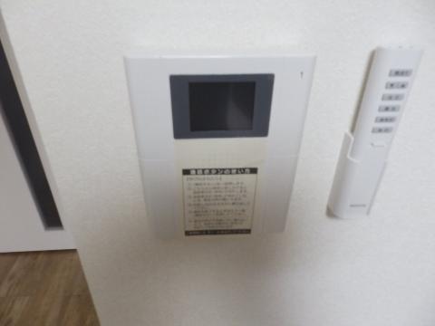 セキュリティ　カメラ付インターホン