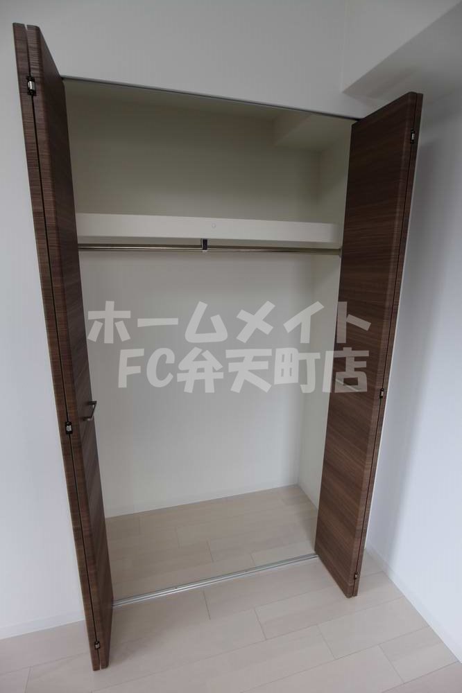収納　収納のためのスペースです