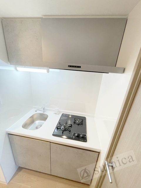キッチン　２口システムキッチンでお料理楽しく♪♪
