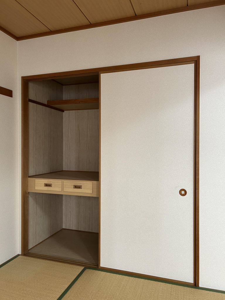 収納　和室の押入れ