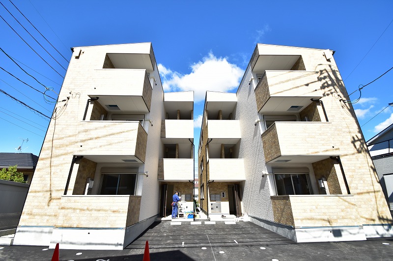 建物外観　お問合せはシティホーム海田センター　082-821-2227