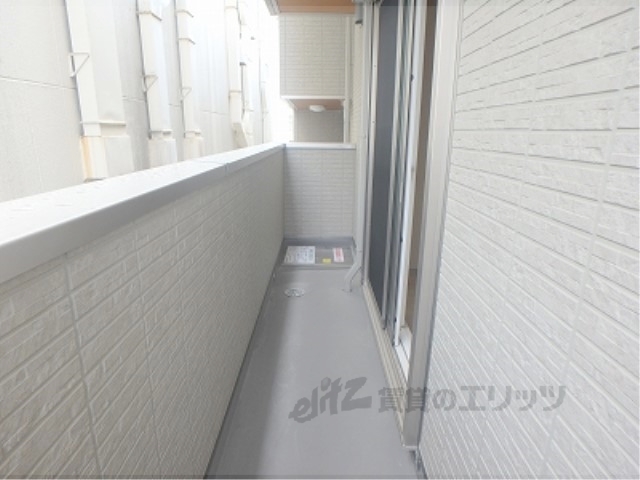 バルコニー　東向き