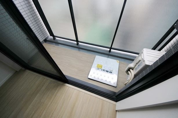 バルコニー　写真は同タイプ住居です。