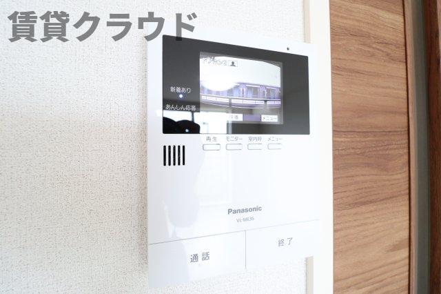 セキュリティ　TVモニターホン付きでセキュリティ面も安心！