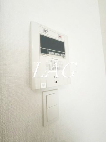 セキュリティ　モニター付きインターフォンです。