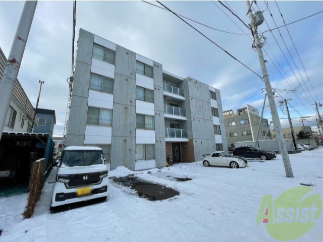 建物外観　札幌市東区北四十一条東「Ｒｅｖｅ４１３」
